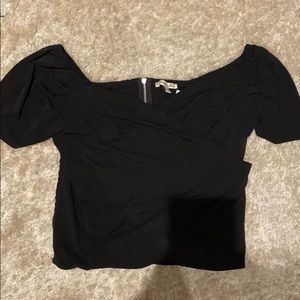 Express black off the shoulder top - Size L